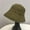 Army Green, variant on Designer Small Pure-Color Retro Fishermen’s Cap Fashion Women Spring And Summer Bucket Cap Personality Bell-Shaped Basin Cap