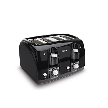 

Sunbeam Wide Slot 4-Slice Toaster Black (003911-100-000)