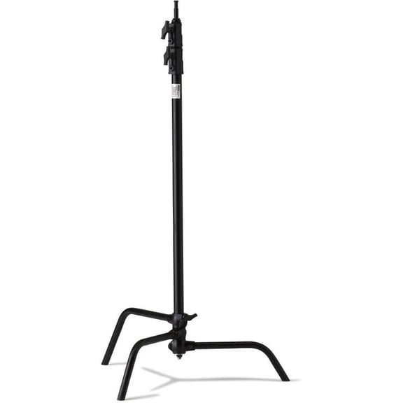 Kupo 40" Master Raiser C-Stand with Sliding Leg, 12" Maximum Extension, 22lbs Load Capacity, Black