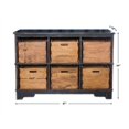 thumbnail image 3 of Uttermost Ardusin Transitional Wood Hobby Cupboard in Black Finish, 3 of 3