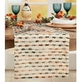 thumbnail image 2 of Fennco Styles Striped Woven Cotton Table Runner 16" W x 72" L - Multicolored Design Table Cover for Home, Dining Room, Banquets, Family Gatherings and Special Occasions, 2 of 3
