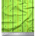 thumbnail image 1 of Soimoi Tissu Satin Modal Vert Imprimé Pannahazar Jamdani au Mètre 42 Pouces de Large, 1 of 1