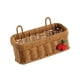 thumbnail image 5 of Cesta tejida organizadora de almacenamiento, cesta decorativa para colgar en la pared, cesta para plantas de jardín, decoración de pared para sala de Marrón claro S, 5 of 8