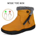 thumbnail image 6 of Kids Barefoot Snow Boots Wide Width Ankle Booties for Girls Boys, 6 of 7