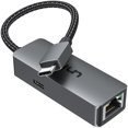 thumbnail image 1 of Unidad adaptadora USB C a Ethernet con puerto de carga de 100 W y 1 Gbps, 1 of 9