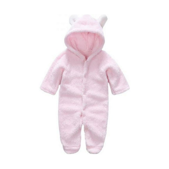 Autumn Winter Baby Clothes coral fleece Hoodies Fleece Clothes baby girls boys Clothesr newborn toddle clothing rompers Bodysuits One Pieces