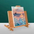 thumbnail image 3 of Caballete de madera para escritorio, paleta de pintura para libros infantiles 50x37x7cm, 3 of 9