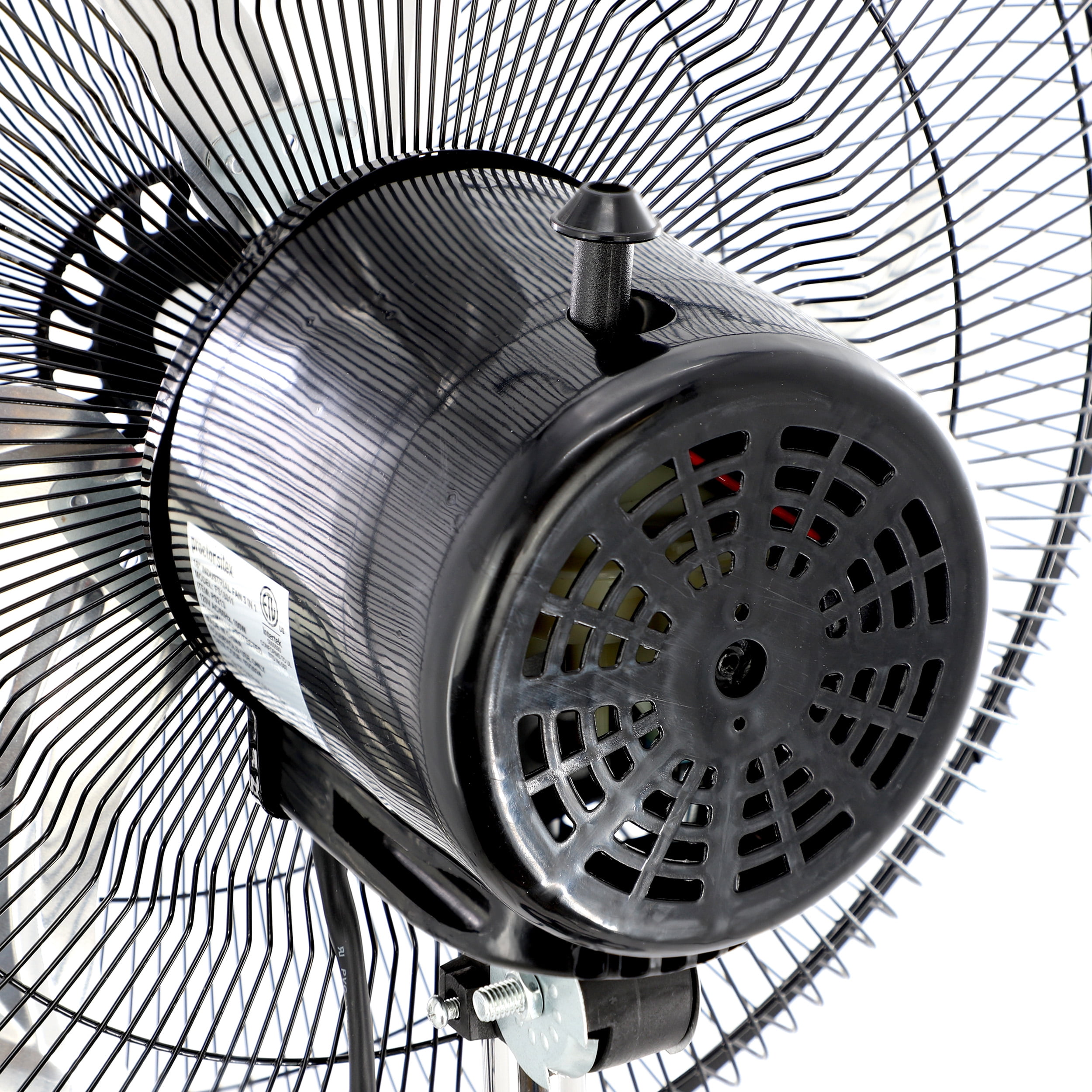 Proctor Silex 18 Inch 100w 3 in 1 Ocillating Industrial Fan in Black