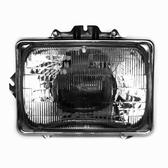 KAI New Standard Replacement Driver Side Headlight Lens And Housing, Fits 1992-2014 Ford Econoline