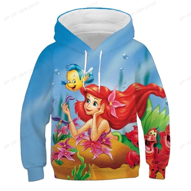 Niños Cenicienta sudaderas con capucha Harajukus niñas moda primavera otoño sudaderas niños manga larga Rapunzel Bella princesa con capucha Tops140 heqiyong CONDUJO