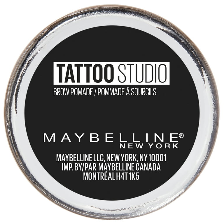 Maybelline Tattoo Studio Long Lasting Eyebrow Pomade, Light Blonde