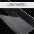 thumbnail image 3 of OULII 2Pcs Acrylic Wall Shelf Transparent Wall Mounted Rack for Display and Organizing, 3 of 8