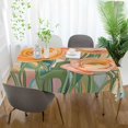 thumbnail image 3 of Yayeee Tablecloths 60" x 60" Rectangle Wrinkle Resistant Party Table Cover, Abstract Floral Art, 3 of 8