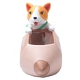 thumbnail image 3 of Maceta Corgi Figuras Maceta Carnosa Decoración Bar Balcón Lápiz, 3 of 9