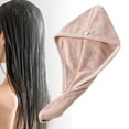 thumbnail image 6 of Hair Drying Towel, Quick Drying Hair Towel Wrap, Hair Towel Caps, Hooded Towel Hat for Home,Travel, Beach, SPA, Pink, 6 of 9