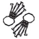 thumbnail image 1 of Pulsera De Mano De Esqueleto De Halloween Para Hombres Y Mujeres Con Anillo Ajustable Pulsera De Joyería De Dedo De Cadena De Esqueleto Unisex El Mejor Regalo Para Fiesta De Navidad Guardurnaity AP006890-02, 1 of 6
