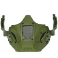 thumbnail image 1 of Máscara de seguridad Airsoft con resistencia al impacto 700FPS desmontable ( ) Verde, 1 of 9