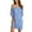 Blue, variant on JBXKXYW Summer Dresses For Women 2024 Women's Solid Color One Shoulder Slim Hollow Dress Womens Dresses (White,XL)