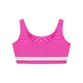 thumbnail image 5 of Kaerm Kids Girls Camisole Sport Bras Crop Top Sleeveless Gymnastics Dance Yoga T-Shirt Activewear Hot Pink 8, 5 of 6
