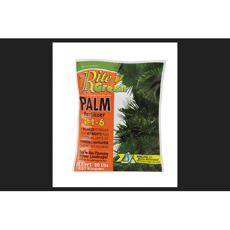 Rite Green Palm Fertilizer For Palm Trees, Tropical Plants 20