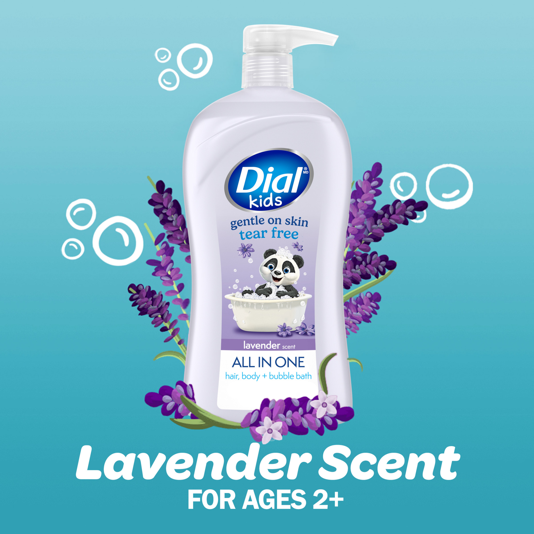 Dial Kids All-in-1 Body Wash, Lavender, 32 fl oz photo 3