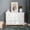 White, variant on 7 Drawer Chest, Step - by - Step Manual, Pre - numbered Parts - DIY Assembly for Home Storage