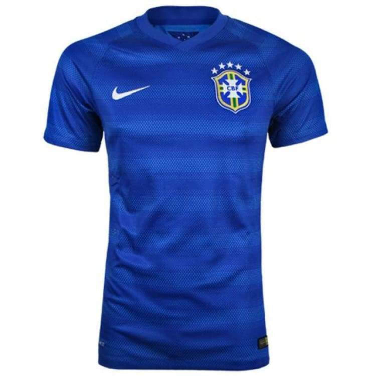 Nike Brazil - 2014 Away Jersey -Royal Blue XL Walmart.com