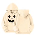 thumbnail image 6 of Abcomgle Girls Halloween Hoodie 10-12 Spooky Pumpkin Face Sweatshirts with Hooded Preppy Long Sleeve Girls Pullover Top with Pocket Winter Clothes for Tween Girls, 6 of 6
