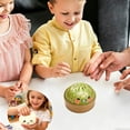 thumbnail image 5 of YiJuHui Slow Rising Squishy Toy, Glitter Steamed Bun Stress Relief Fidget Toy, Kawaii Cute Simulation Dumpling, Sensory Anxiety Relief for Adults, Desk Decor Party Gift, 5 of 5