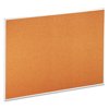 Universal Cork Bulletin Board, 48 x 36, Natural Surface, Aluminum Frame