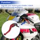 thumbnail image 3 of Palanca de freno de embrague corta de motocicleta Unique Bargains para Yamaha R7 YZF-R7 2021-2024 2025 de aleación de aluminio sólida roja, 3 of 7