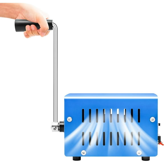 Power Generator TBVECHI Hand Crank Generator Portable Dynamo Charger Emergency Hand Crank USB Emergency Power Generator 20W 2000rmp/Min