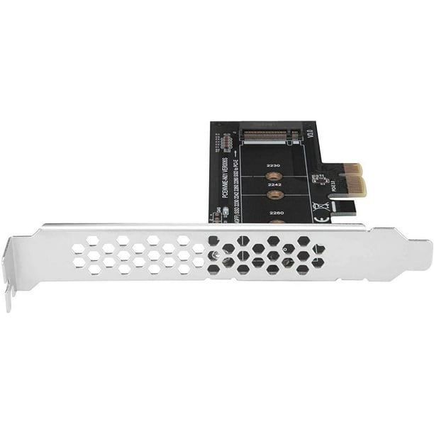 M.2 to SSD Slot PCI-E 2242 with 2230 Cards 2260 Adapter Bracket Support Low  X1