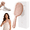 Pink, variant on Peel Brush Self Cleaning Hair Brush with Peel-Off Liner, Peel Hair Brush Easy Clean Detangling Brush, Curved Vent Paddle Brush for Thick Curly Straight Hair (Pink)