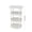 White, variant on 4 Tier Tall Floor Shelf Organizer, Modern Narrow Side Table with Storage, Assemble Yourself Small Space Furniture for Bedroom Living Room, Multi-Level Bookcase as Sofa End Table or Nightstand