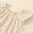 thumbnail image 7 of Fesfesfes Infant Onesies for Baby Girls Summer Sleeveless Cute Breathable Solid Color Rompers Boys Round Neck Cute Solid Shorts Bodysuit, 7 of 7
