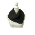 thumbnail image 2 of INC International Concepts Women's Faux-Sherpa Loop Scarf Black One Size,MSRP$39, 2 of 2