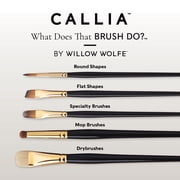 Willow Wolfe Callia Artist Dagger Brush-3/8