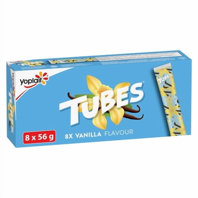 Yoplait Saveur De Vanille Tubes, 448G