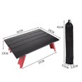 thumbnail image 2 of Aluminum Folding Coffee Table Mini Small Folding Table Ultra-light Outdoor Coffee Table Portable Tent Table Camping Car Barbecue Table And Chair Trav, 2 of 5