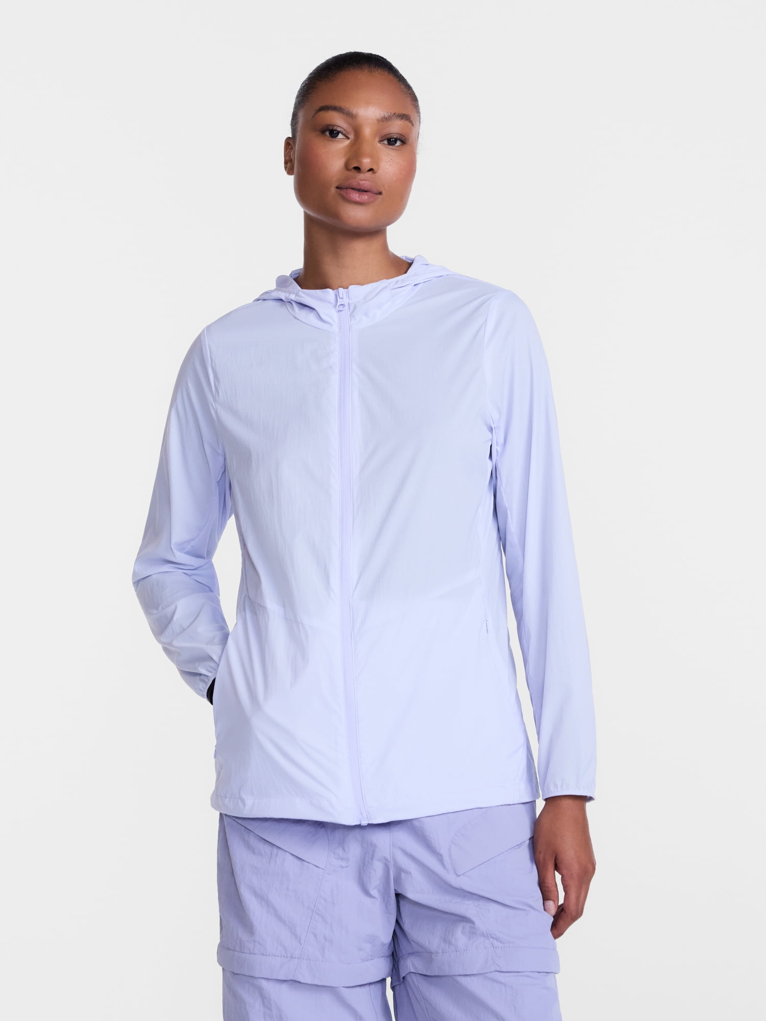 Ozark Trail Women's and Women's Plus Windbreaker Jacket, Sizes XS-3X