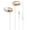 Golden, variant on Joernso Metal Heavy Bass In-Ear Earbuds with Microphone HIFI Sound Waterproof Noise-cancelling 3.5mm Wired Earphones