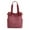 01-Red, variant on ZTTD Women Student Casual Handbag Canvas Travel Shoulder Tote Bag for Men and Women Shopping Purse Bag