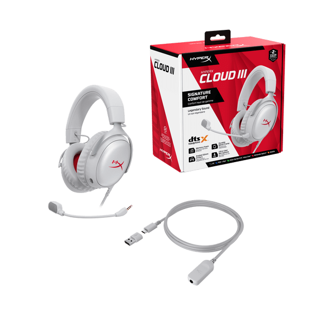 HyperX Cloud III – Wired Gaming Headset, PC, PS5, Xbox Series X|S