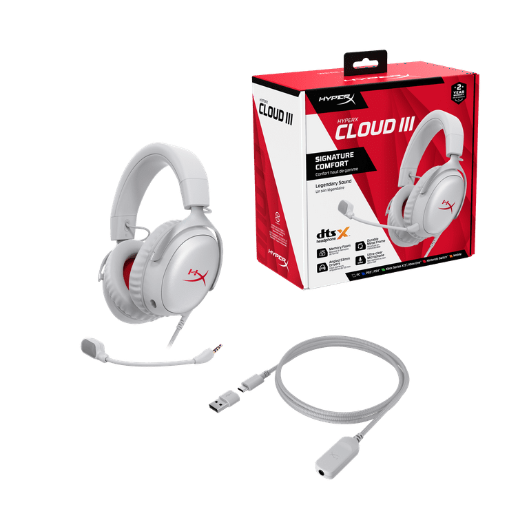 HyperX Cloud III – Wired Gaming Headset, PC, PS5, Xbox Series X|S