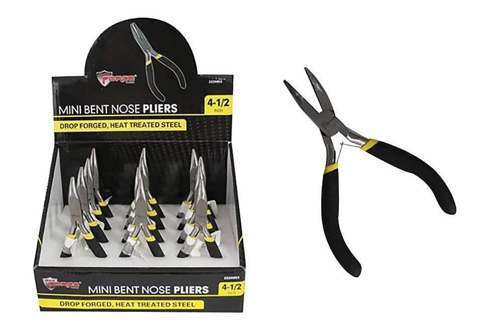 Diamond Visions Max Force 2220953 4.5 Inch Mini Bent Needlenose Pliers in Assorted Colors 2