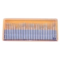 thumbnail image 3 of 60 Pcs Bur Diamond Grinding Head Set Coated Carving Burrs Tool Bit Grit 120 3mm 1/8 Inch for Tools, 3 of 7