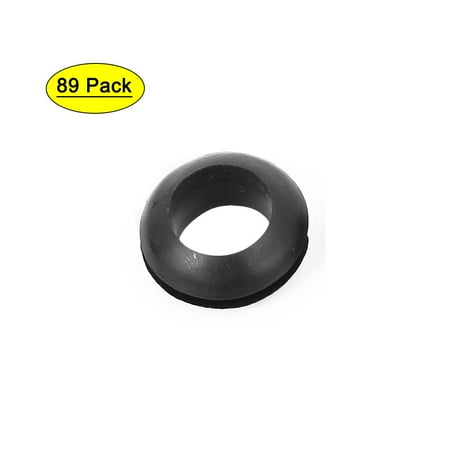 

Uxcell 10mm Inner Dia. Rubber Electric Cable Protector Wiring Grommets Black (89-pack)