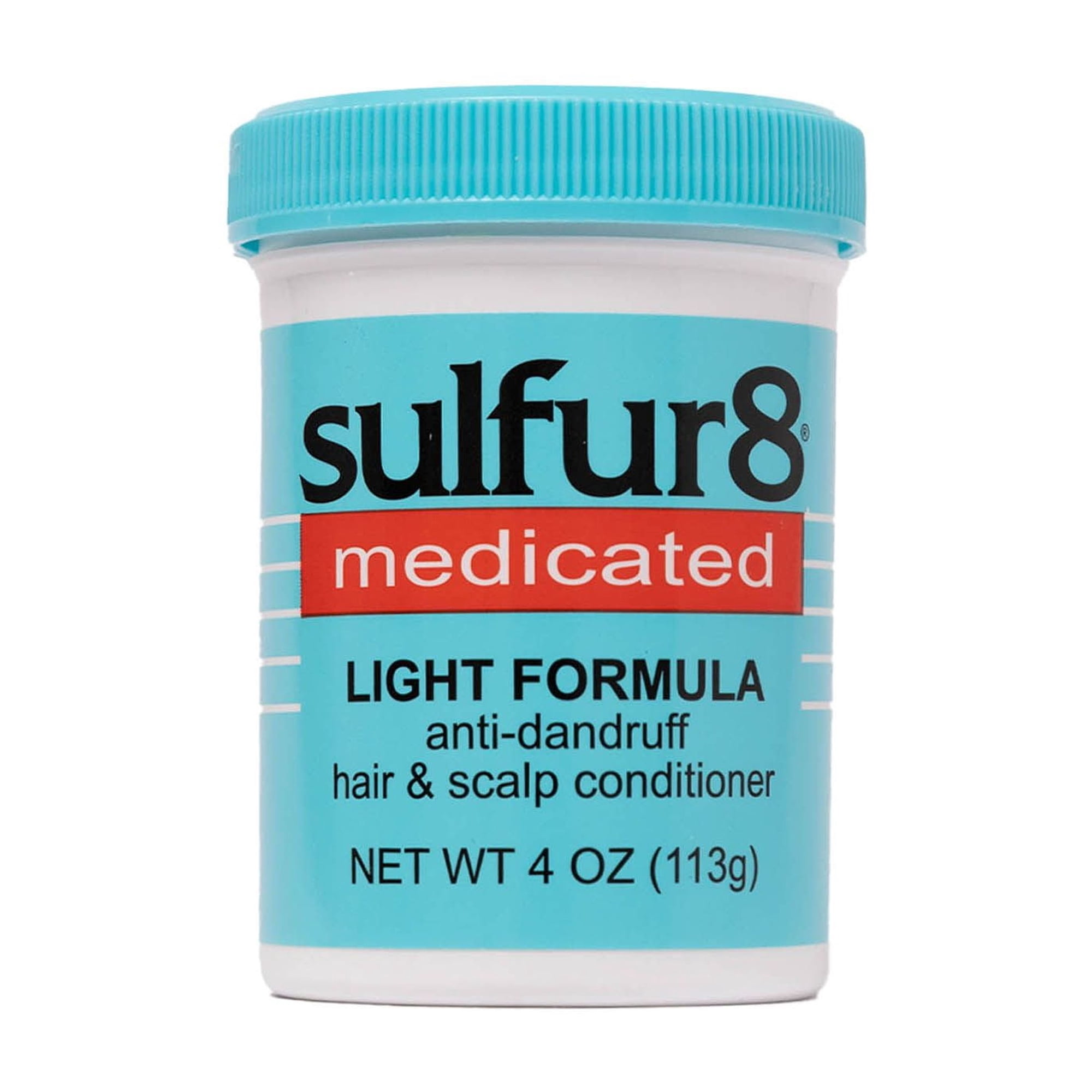 Sulfur8 Medicated Moisturizing Light Formula Anti-Dandruff Hair & Scalp Daily Conditioner, 4 oz