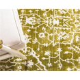 thumbnail image 1 of Unique Loom 3129980 2 ft. 7 in. x 10 ft. Olympia New Classical Runner Rug, Light Green, 1 of 10